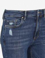 Thumbnail for your product : AllSaints Dax cropped high-rise stretch-denim jeans