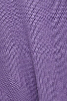 Thumbnail for your product : Cotton By Autumn Cashmere Distressed Ribbed Cotton Sweater
