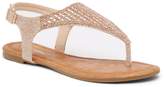 Thumbnail for your product : Top Moda Bonus Glitter T-Strap Sandal