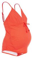 Thumbnail for your product : New Look Mamalicious Red Polka Dot Tankini