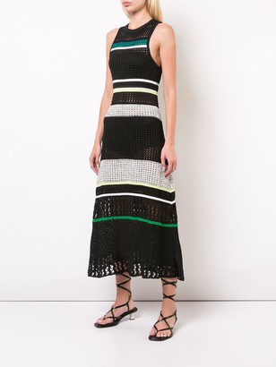 Proenza Schouler Striped Knit Dress