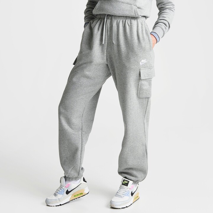 Nike Women's Sportswear Club Fleece Mid-Rise Oversized Cargo Sweatpants -  ShopStyle Activewear Pants