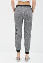 Thumbnail for your product : Forever 21 Love Graphic Marled Sweatpants