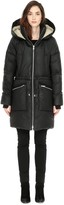 Thumbnail for your product : Soia & Kyo AUDRIANA parka with removable fur trim in Black