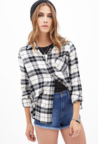 Thumbnail for your product : Forever 21 Forever21 Plaid Flannel Shirt