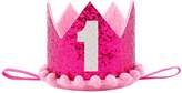 Thumbnail for your product : Besker 99 Besker 1st Birthday Crown Baby Girl First Birthday Tiara Headband Hat Cake Smash