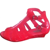 Thumbnail for your product : Melissa Orange Rubber Sandals