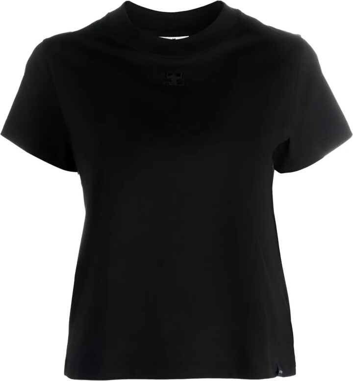 Courreges crew-neck jersey T-shirt