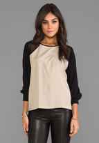 Thumbnail for your product : David Lerner The Murray Blouse