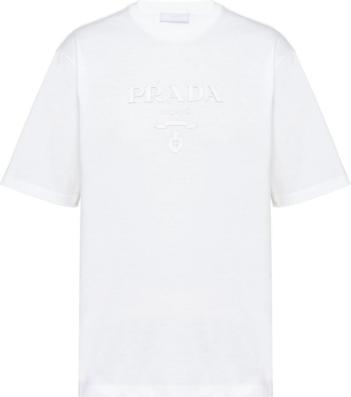 Prada Logo Shirt | Shop The Largest Collection | ShopStyle