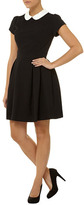 Thumbnail for your product : Dorothy Perkins Black/white collar dress