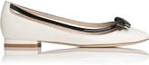 Thumbnail for your product : LK Bennett Emma Patent Leather Bow Flat