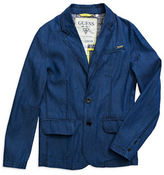 Thumbnail for your product : GUESS Boys 8-20 Lightweight Denim Blazer