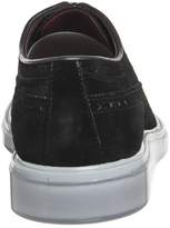 Thumbnail for your product : Poste Dacapo Transparent Wedge Brogues Black Suede