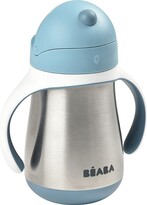 Thumbnail for your product : Beaba Stainless Steel Straw Sippy Cup - Rain
