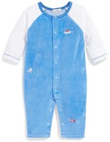 Thumbnail for your product : Kissy Kissy Velour Romper (Baby Boys)