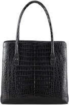 Thumbnail for your product : Nancy Gonzalez Crocodile Shoulder Tote Bag, Black
