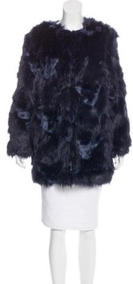 Pam & Gela Faux Fur Short Coat