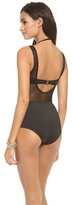 Thumbnail for your product : Zimmermann Filigree Double Layer One Piece Swimsuit