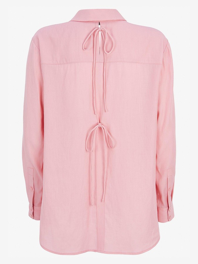 mint velvet pink blouse