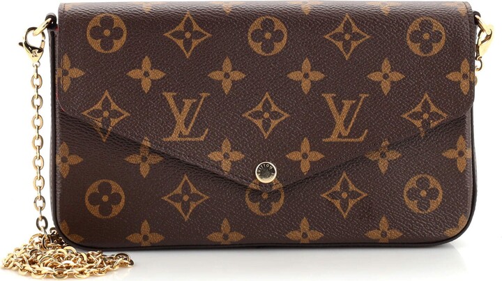 Louis Vuitton Felicie Pochette Monogram Canvas - ShopStyle Shoulder Bags