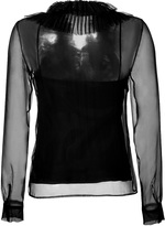 Thumbnail for your product : Alberta Ferretti Silk Blouse in Black