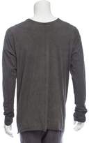 Thumbnail for your product : Isaac Sellam Leather Accent Crew Neck T-Shirt