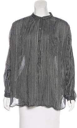 Etoile Isabel Marant Striped Long Sleeve Top