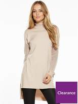 Thumbnail for your product : Very Roll Neck Mesh Sleeve Jumper
