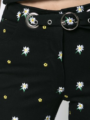 Miaou Daisy Embroidered Trousers