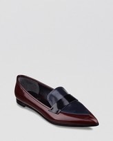 Thumbnail for your product : Ivanka Trump Pointed Toe Loafer Flats - Zamor