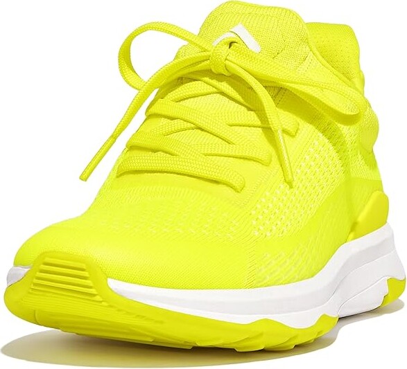 FitFlop Vitamin Ffx Glow-In-The-Dark Knit Sports Sneakers (Lime Juice)  Women's Shoes - ShopStyle