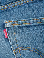 Thumbnail for your product : RE/DONE wide leg cropped jeans