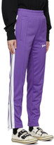 Thumbnail for your product : Palm Angels Purple Classic Slim Track Pants