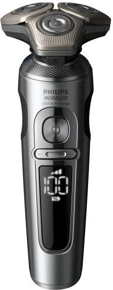 Philips Norelco S9000 Prestige Wet & Dry Shaver with Precision Trimmer and Premium Case
