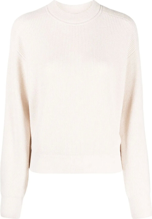 Peserico Ribbed-Knit Wool-Blend Jumper