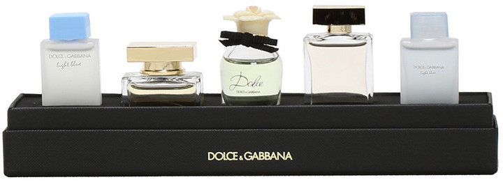 dolce and gabbana miniature perfume set
