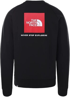 north face jumper red
