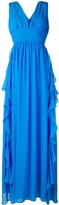 Thumbnail for your product : MSGM V-neck frilled gown