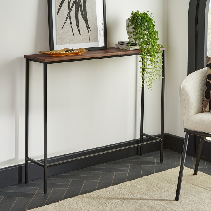 Dunelm Trent Mango Wood Console Table Brown ShopStyle