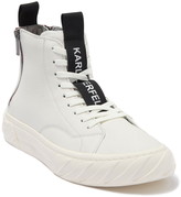 Thumbnail for your product : Karl Lagerfeld Paris Double Back Zip High Top Sneaker