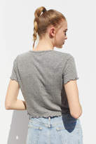 Thumbnail for your product : Truly Madly Deeply Beverly Hills Lettuce-Edge Baby Tee