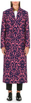 Thumbnail for your product : Paul Smith Long jacquard floral-print coat