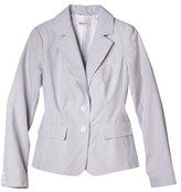 Thumbnail for your product : Merona Women's Seersucker Jacket - Grey/White