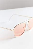 Thumbnail for your product : Urban Outfitters Far Out Translucent Metal Aviator Sunglasses