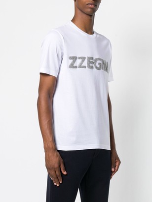 Ermenegildo Zegna logo print T-shirt