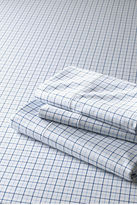 Thumbnail for your product : Lands' End 400-count No Iron Print Tattersall Pillowcases (Set of 2)
