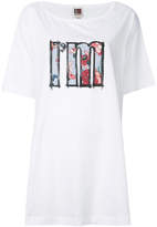 Thumbnail for your product : I'M Isola Marras I'm print long T-shirt