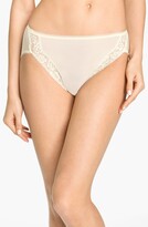 Thumbnail for your product : Wacoal Bodysuede Lace Trim High Cut Briefs