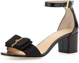 Thumbnail for your product : Tory Burch Trudy Patent Bow Sandal, Black